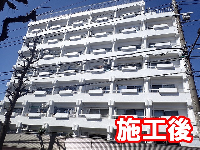 ビルやマンションの大規模修繕なら東京のフリーウォールが足場不要の工法にて格安に承ります